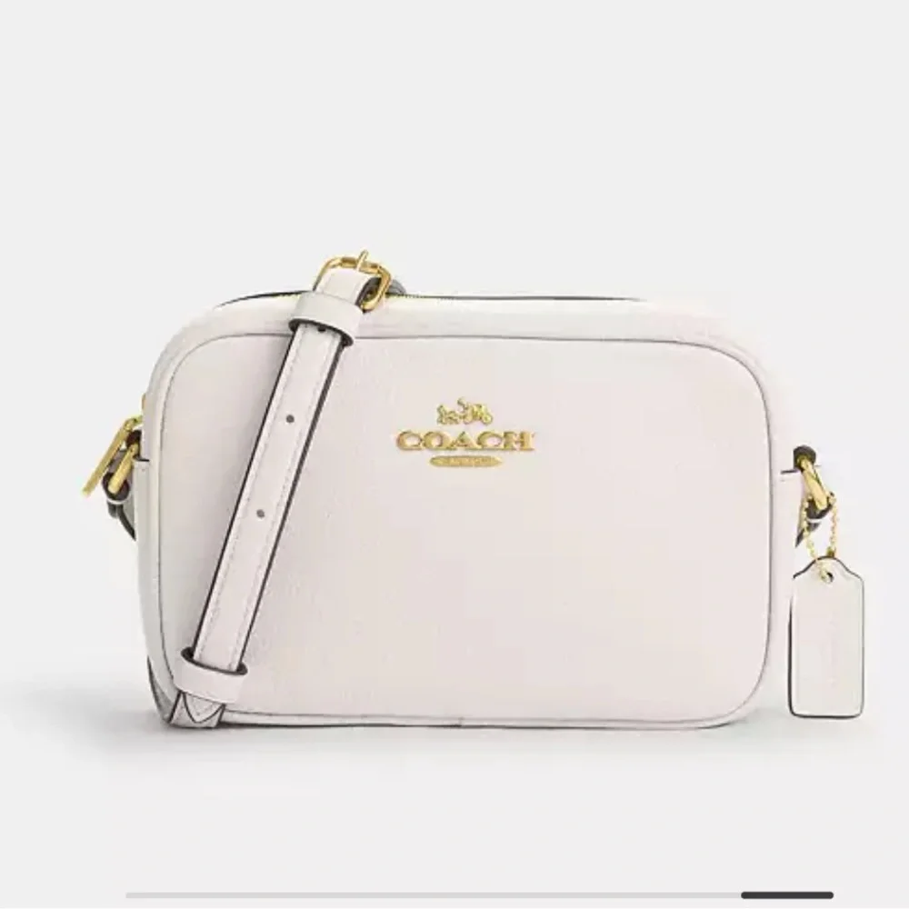 Coach Mini Jamie Camera Bag in Gold/Chalk - Picture 1 of 12